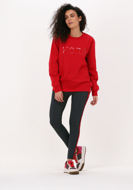 Rote MICHAEL KORS Sweatshirt UNISEX TONAL SWEATSHIRT - large