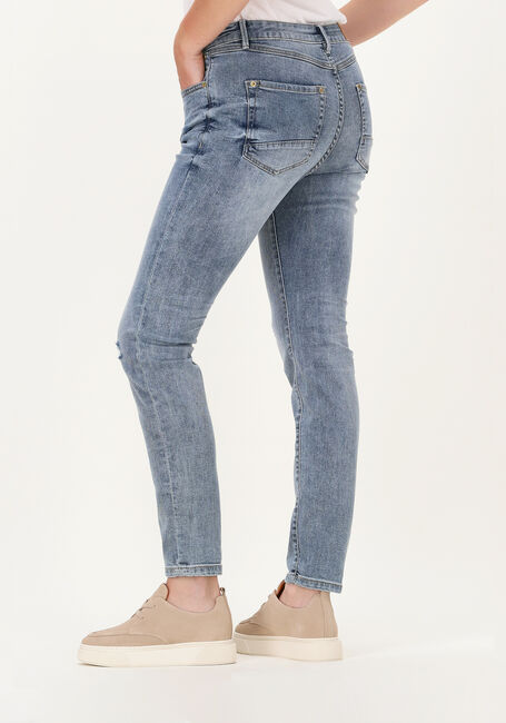 Blaue SUMMUM Slim fit jeans TAPERED JEANS RAIN DENIM - large