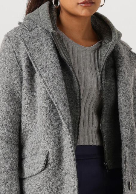 Graue NUKUS Mäntel INNA JACKET BOUCLE - large