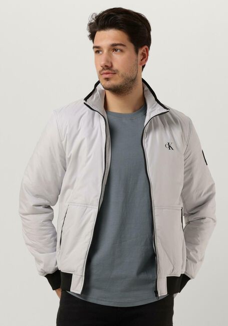 Hellgrau CALVIN KLEIN Jack PADDED HARRINGON JACKET - large