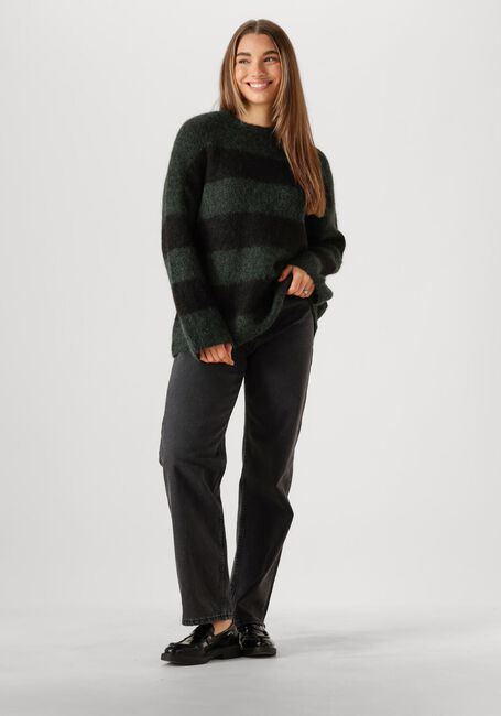Grüne SELECTED FEMME Pullover SLFGABELLA LS KNIT O-NECK CAMP - large