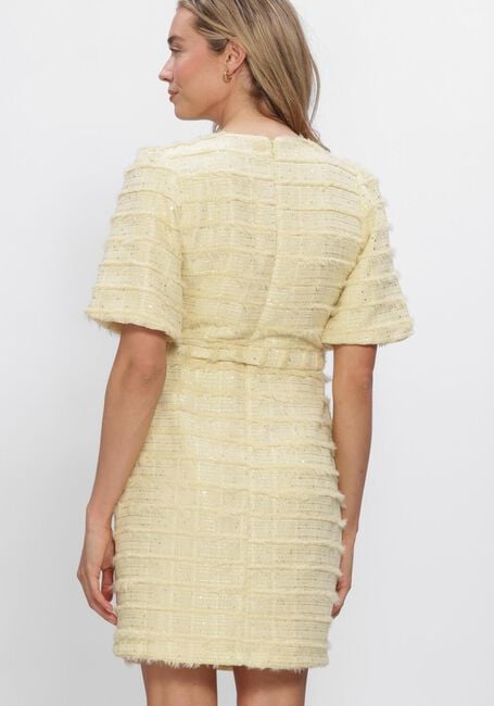 Gelbe FREEBIRD Kleider WV-HAIRY-SEQUINCE-261 - large