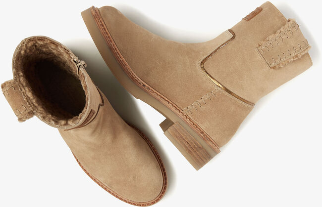 Beige VIA VAI Ankle Boots BELLAMY YASMIN - large