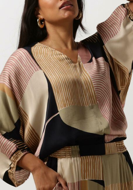 Mehrfarbige/Bunte SUMMUM Tops & T-shirts TOP MODERN MINIMALIST - large