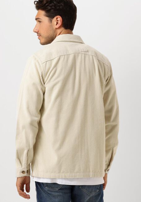 Weiße CAST IRON Overshirt LONG SLEEVE SHIRT SOLID RIBCORD - large