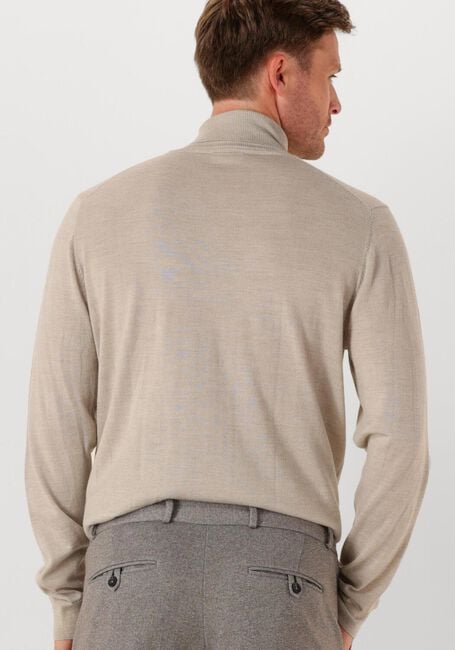 Beige PROFUOMO Rollkragenpullover PULLOVER ROLL NECK MERINO - large