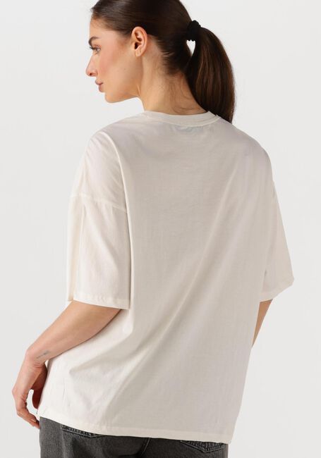 Weiße ALIX THE LABEL T-shirt LADIES KNITTED SILVER BULL T-SHIRT - large