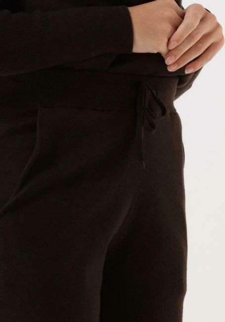 Braune KNIT-TED Weite Hose NOOR PANT - large