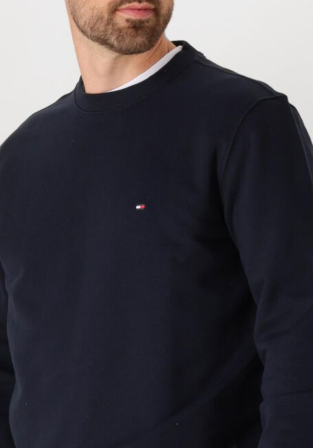 Dunkelblau TOMMY HILFIGER Pullover ESSENTIAL TERRY CREWNECK - large