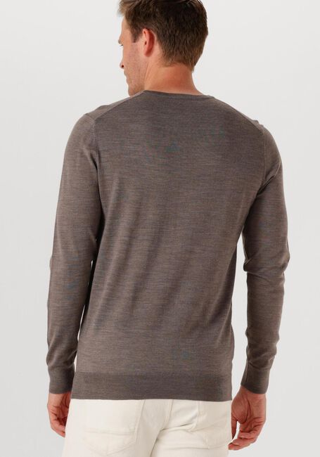 Braune PROFUOMO Pullover PULLOVER CREWNECK MERINO - large