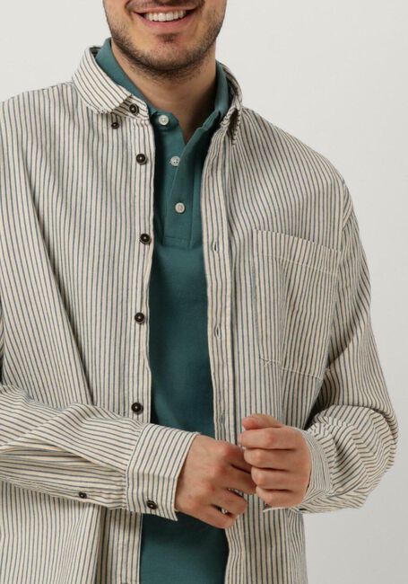 Sand ANERKJENDT Casual-Oberhemd AKKONRAD L/S STRIPE SHIRT - large