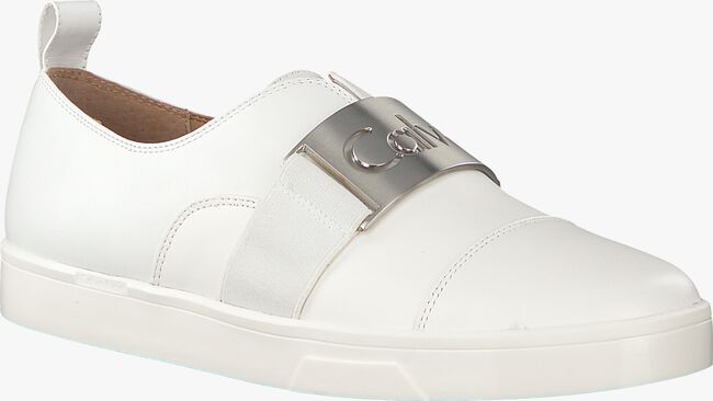 Weiße CALVIN KLEIN Slip-on Sneaker ILONA - large