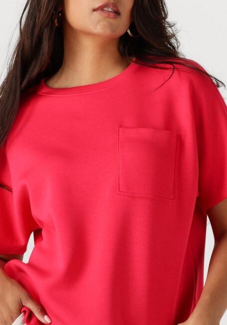 Rote MSCH COPENHAGEN Top MSCHHARISSA IMA Q SS SWEATSHIRT - large