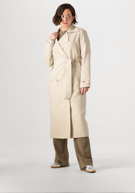Beige NOTRE-V Trenchcoats NV-FAE LONG COAT - large