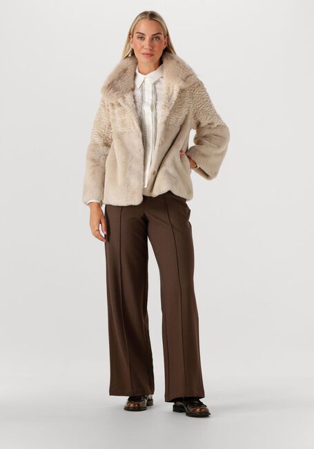Beige FREEBIRD Fake-Fur-Jack OLISA - large
