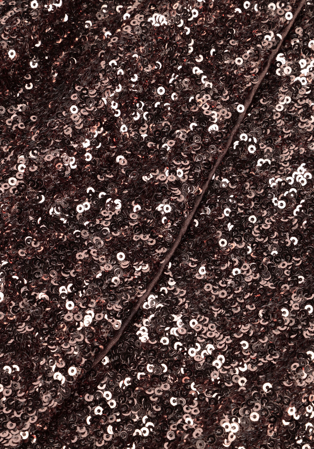 Bronzefarbene OMODA ATELIER Minikleid X IRIS - ILSE - large