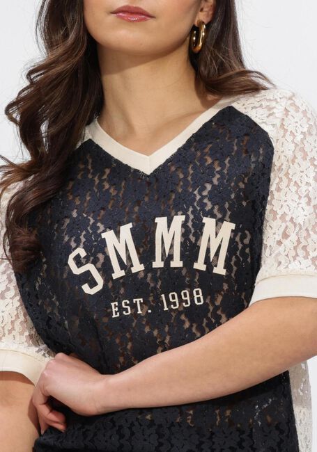 Mehrfarbige/Bunte SUMMUM T-shirt TOP SPORTY LACE - large