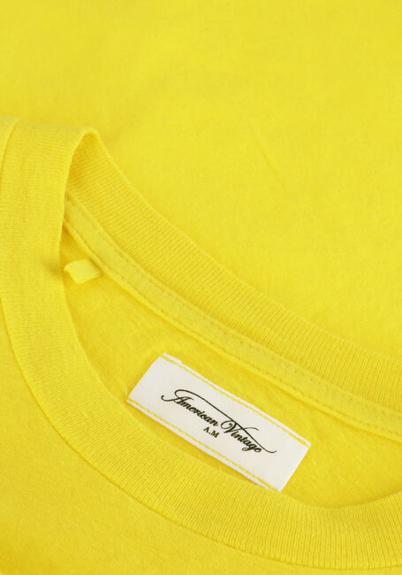 Gelbe AMERICAN VINTAGE T-shirt GAMIPY - large