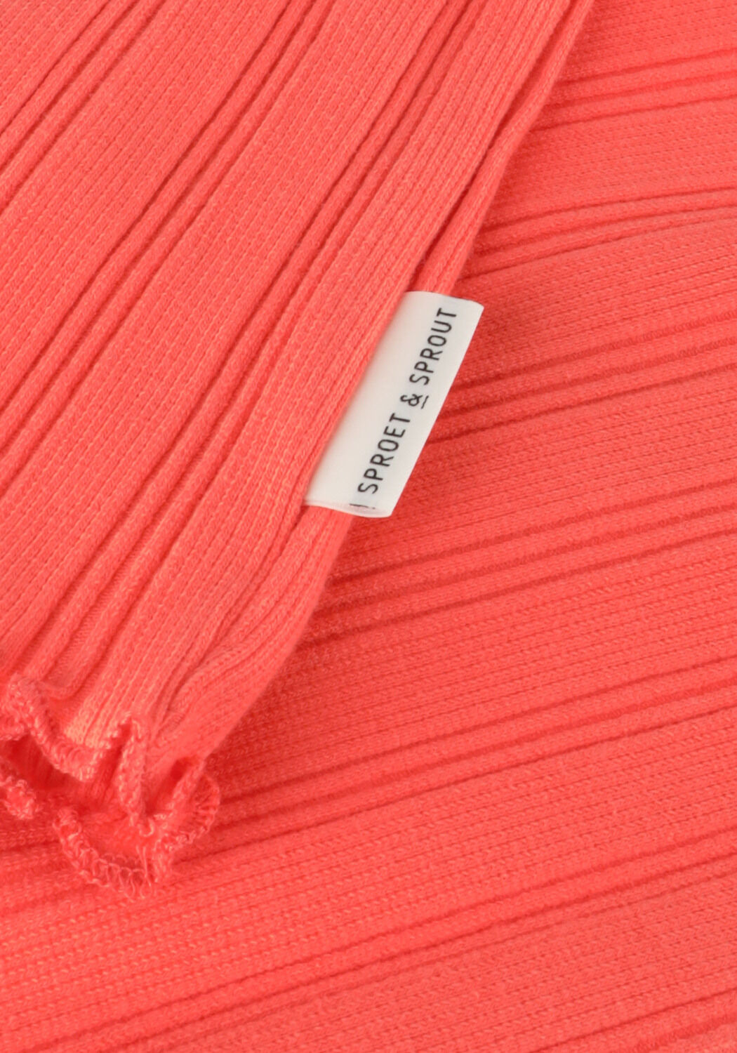 Koralle Sproet & Sprout Top RIB SINGLET TOP CORAL - large