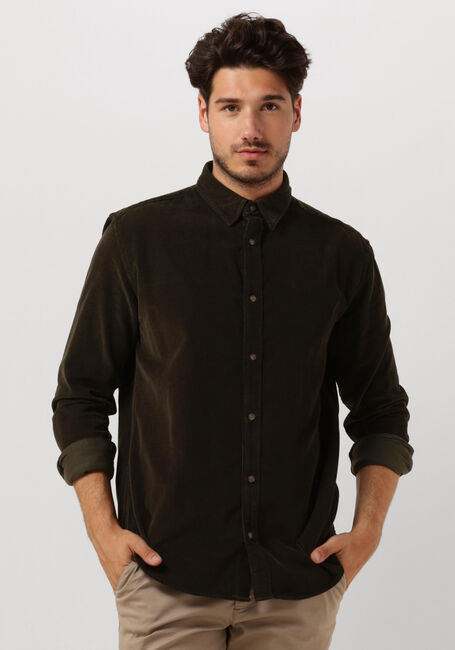 Grüne SELECTED HOMME Overshirt SLHREGOWEN-CORD SHIRT LS W - large