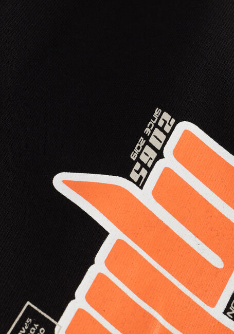 Schwarze MALELIONS Kurze Hose FONT SHORTS - large