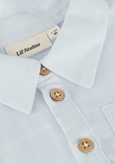 Hellblau LIL' ATELIER Blusen NBMFRIDO SS LOOSE BODY SHIRT LIL - large