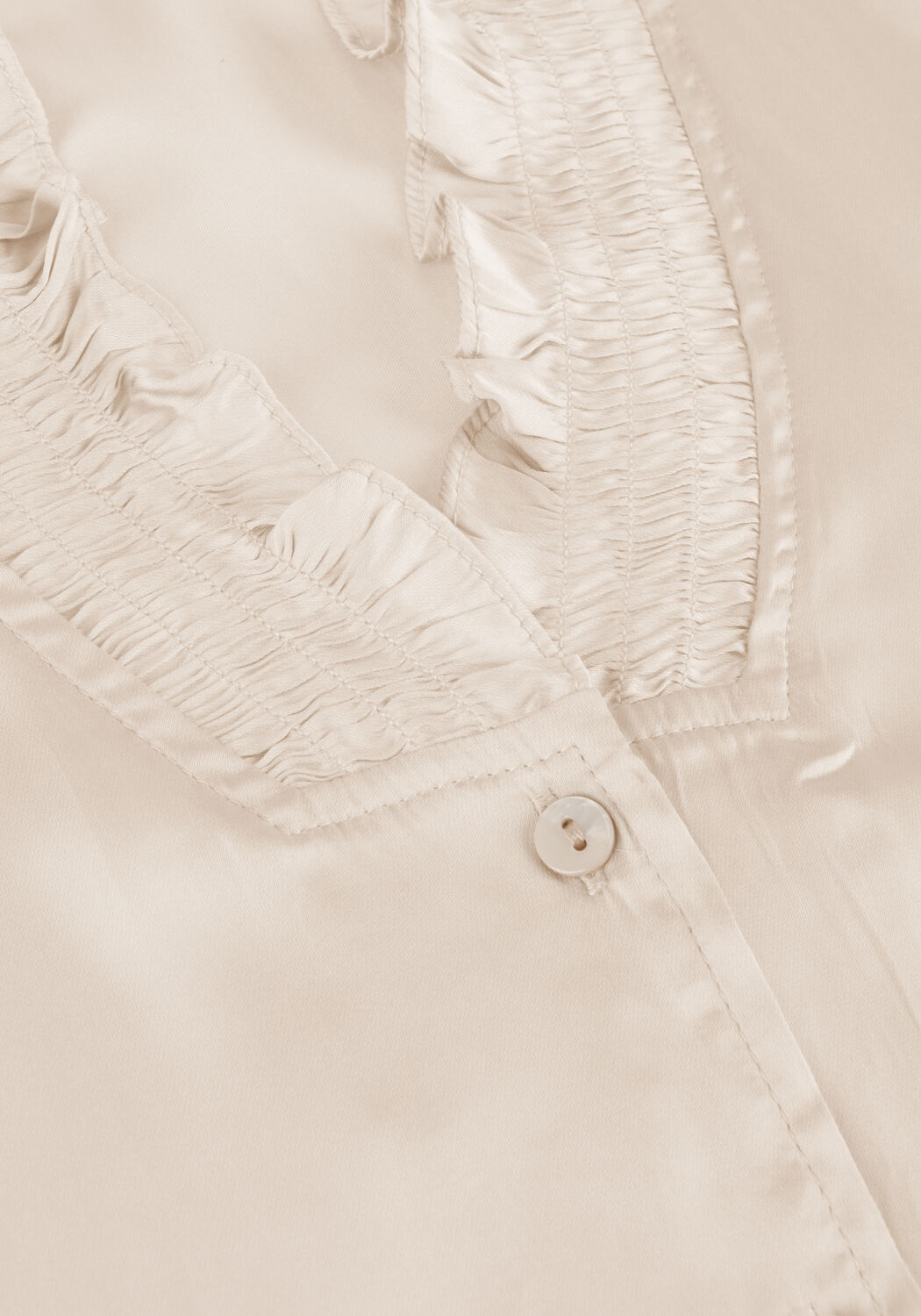 Beige NEO NOIR Blusen BRIELLE SATIN BLOUSE - large