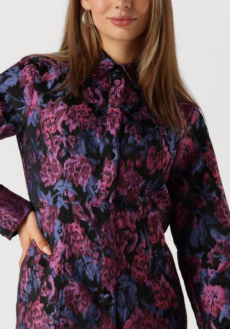 Blaue Y.A.S. Minikleid YASSULENA LS SHIRT DRESS - large