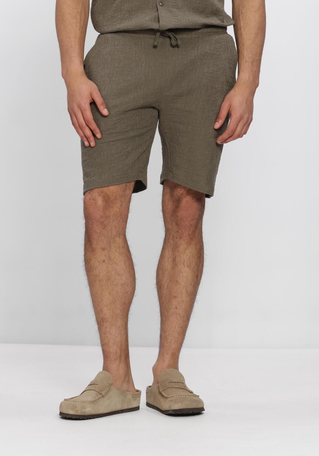 Gr&uuml;ne BUTCHER OF BLUE Kurze Hose RIPLEY STRUCTURE SHORT - large