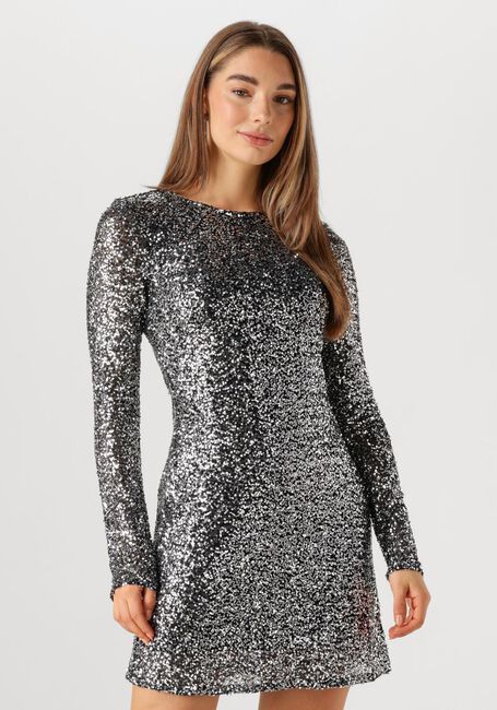 Silberne MODSTRÖM Minikleid LARAMD DRESS - large
