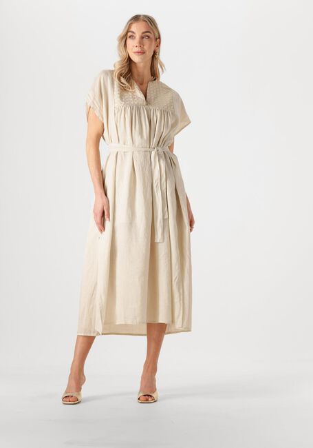 Beige GREEK ARCHAIC KORI Maxikleid 430825 - large