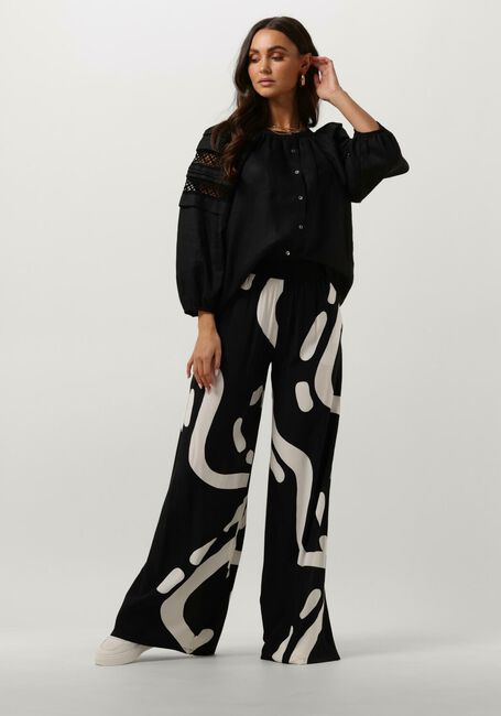 Schwarze CAROLINE BISS Hose 1558/19 - large