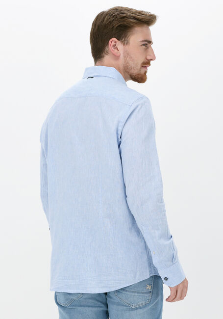Hellblau VANGUARD Casual-Oberhemd LONG SLEEVE SHIRT COTTON LINEN - large