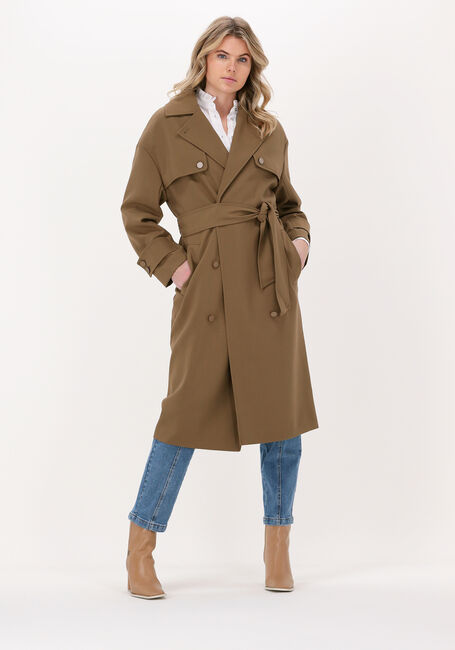Braune SECOND FEMALE Trenchcoats SILVIA CLASSIC TRENCHCOAT - large
