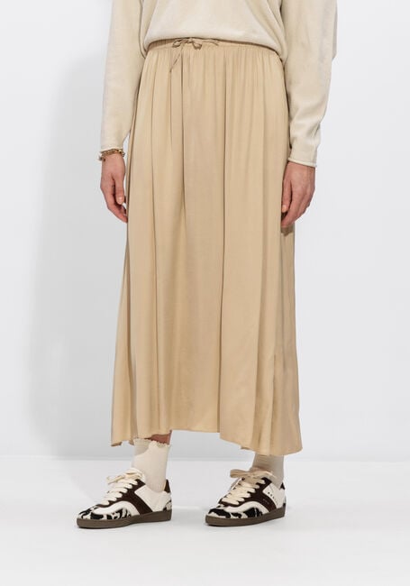 Beige PENN & INK Maxirock SKIRT - large