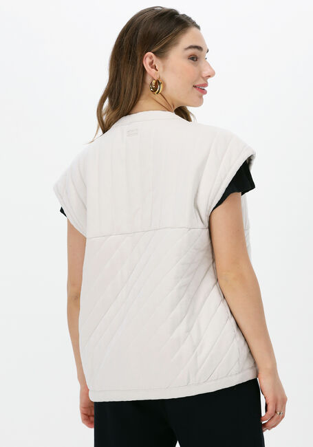 Beige 10DAYS Gilet QUILTED FLEECE VEST - large