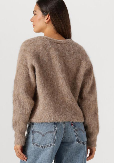Braune MOSCOW Strickjacke 38-10 FLEUR - large