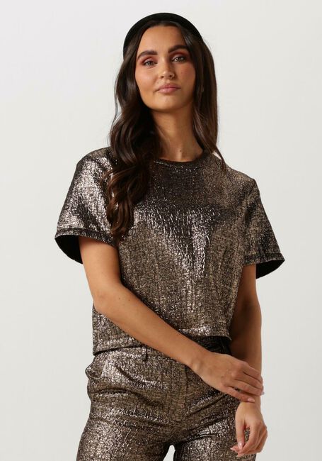Goldfarbene SELECTED FEMME Top SLFVIOLET SS TOP EX - large