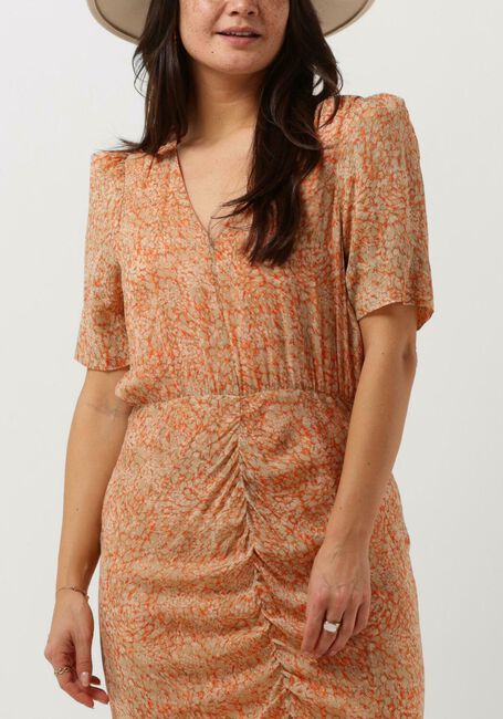 Orangene SECOND FEMALE Minikleid MORA MINI DRESS - large