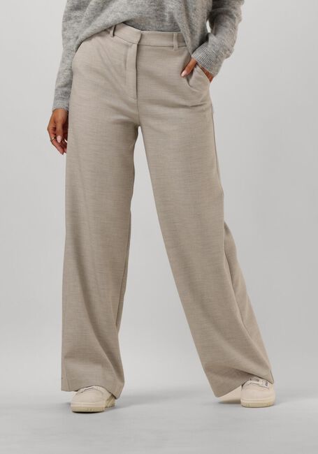 Creme SELECTED FEMME Hose SLFRITA-PAXA HW EXTRA WIDE PANT - large