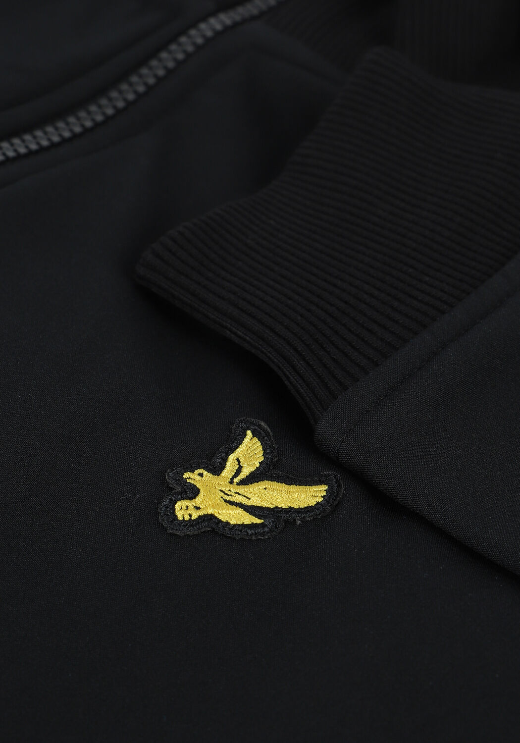 Schwarze LYLE & SCOTT Jack ZIP THROUGH FUNNEL NECK SOFT S - large