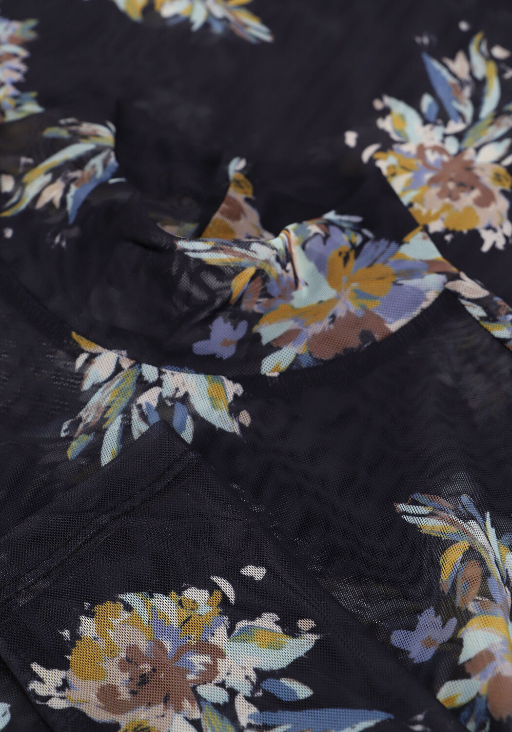 Schwarze JUST FEMALE Blusen ANLIA TURTLENECK BLOUSE - large