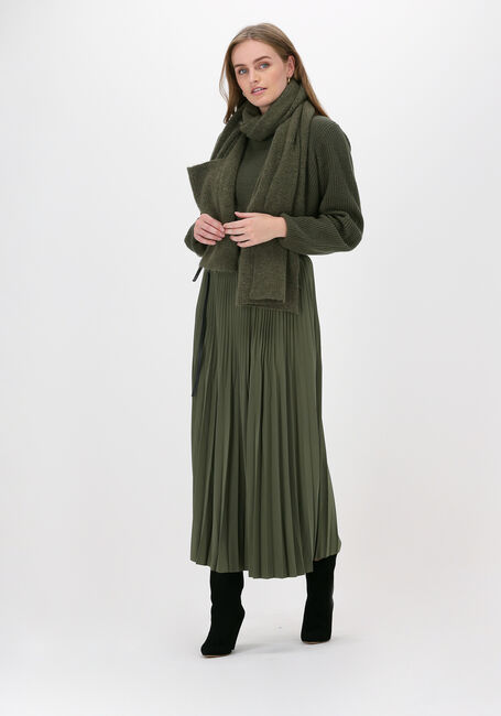 Grüne SELECTED WOMEN Maxirock SLFALEXANDRA MW ANKLE PLISSE S - large