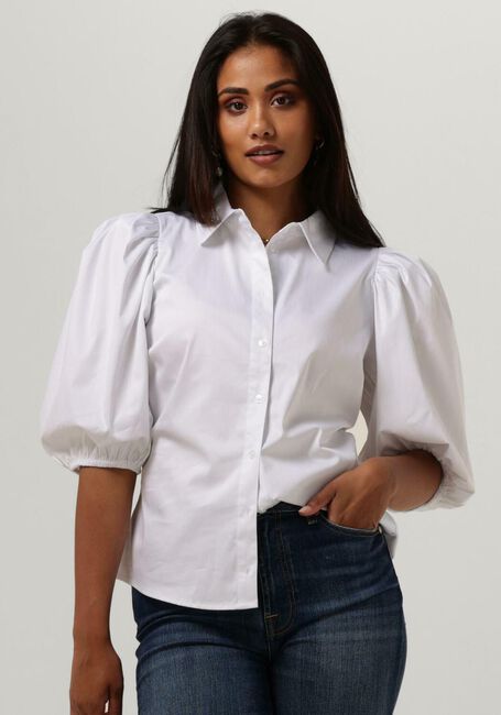 Weiße NOTES DU NORD Blusen KIRA SHORT SLEEVE SHIRT - large