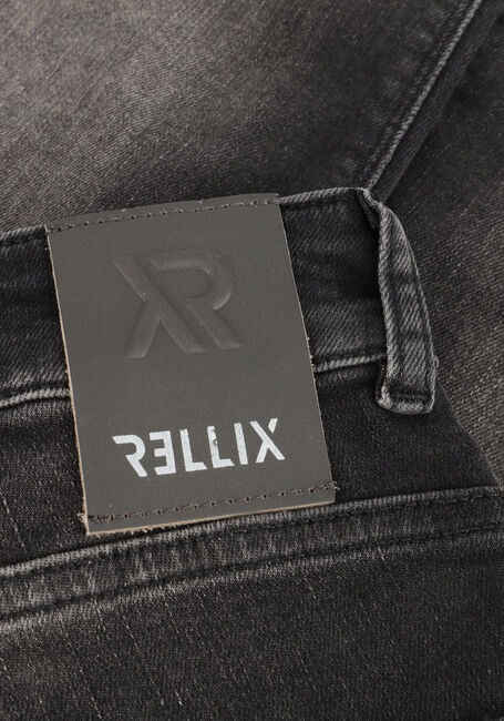 Schwarze RELLIX Kurze Hosen DENIM SHORT BLACK - large