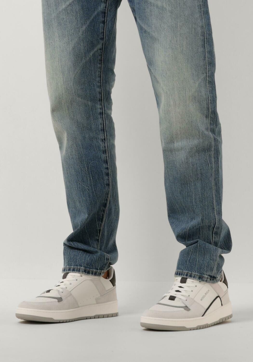 Wei&szlig;e WOOLRICH Sneaker Low LOW BASKET - large