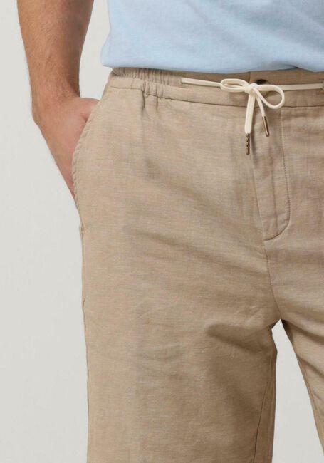 Sand SCOTCH & SODA Kurze Hose FAVE - COTTON/LINEN TWILL BERMUDA SHORT - large