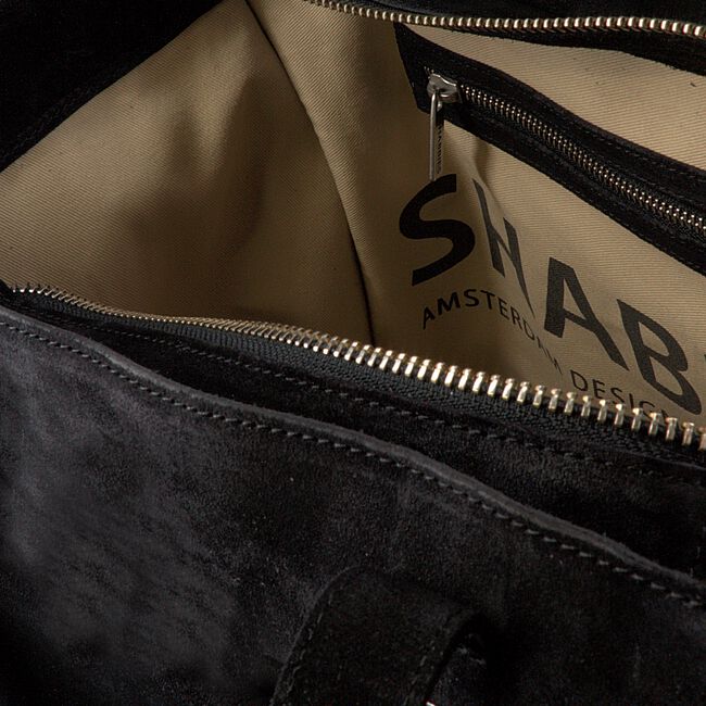 Schwarze SHABBIES Handtasche 283020015  - large