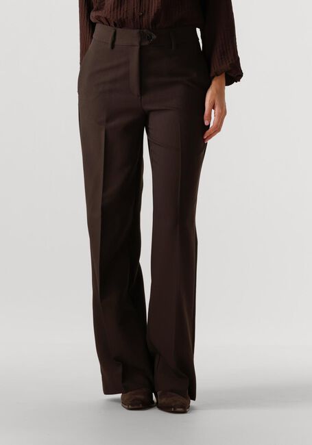 Braune CO'COUTURE Weite Hose VOLA LONG WIDE PANT - large