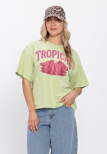 Gr&uuml;ne YDENCE T-shirt T-SHIRT TROPICAL - large